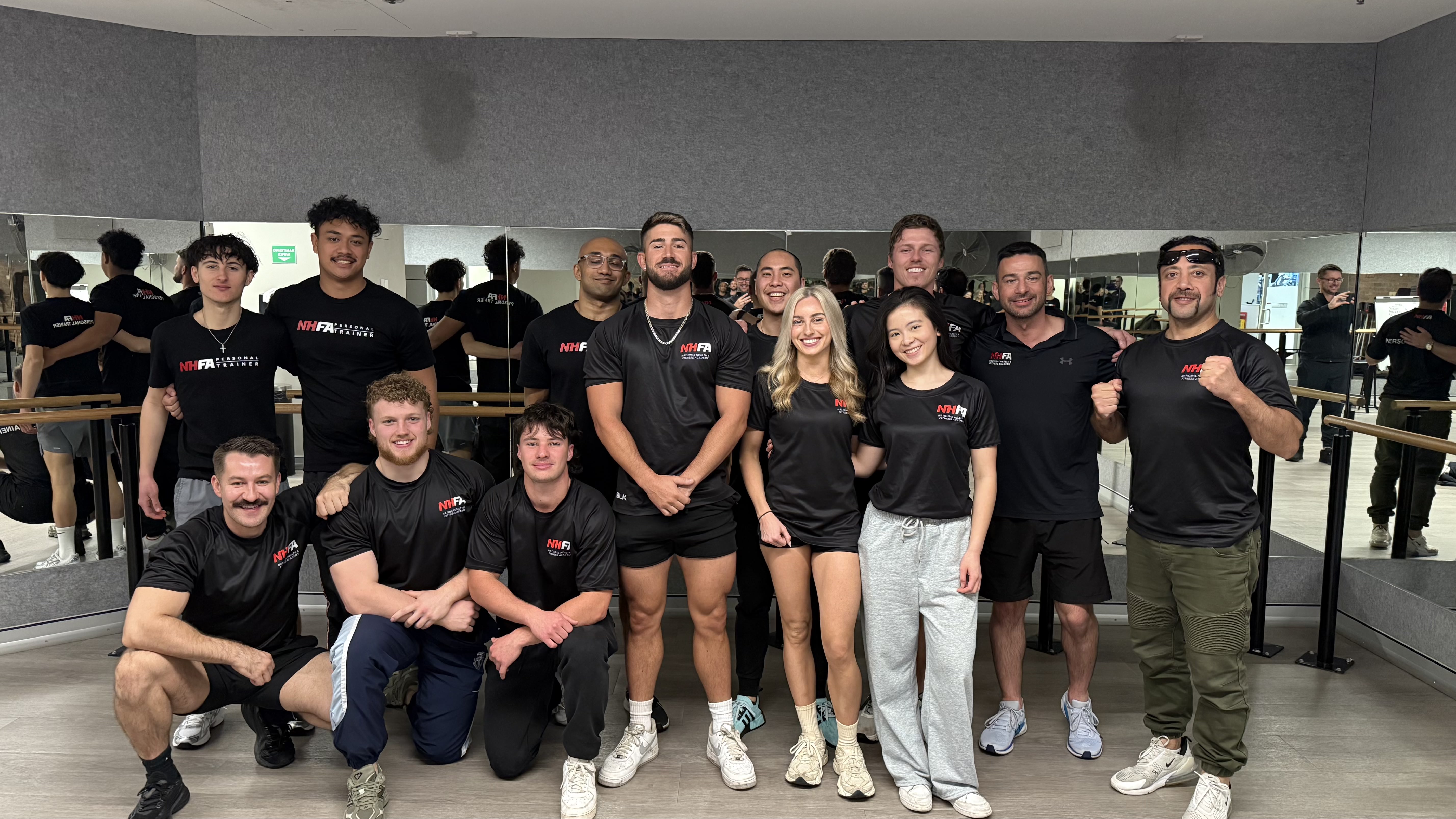 NHFA graduating class at Darlinghurst posing together